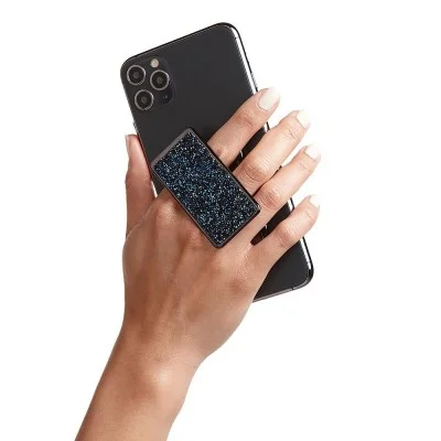 Handlstick crystal collection _ Black/ blue